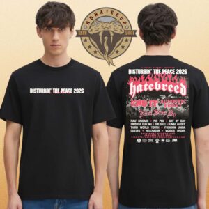 Disturbin The Peace Music Festival 2026 On January 31 2026 Lineup Schedule Two Sided Unisex T-Shirt