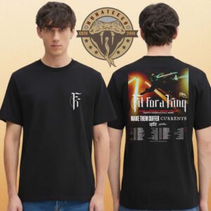 Fit For A King The Lonely God Tour North America Fall 2025 Schedule Two Sided Unisex T-Shirt