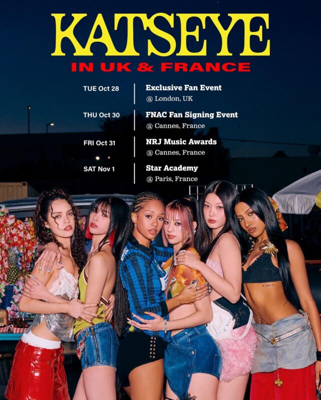 Katseye Uk & France Tour Dates