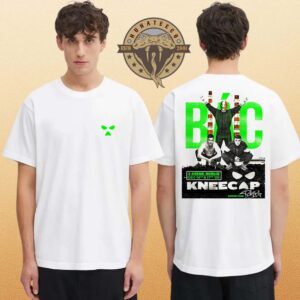Kneecap At 3 Arena In Dublin Ireland On December 16 17 2025 Two Sided Unisex T-Shirt Kneecap At 3 Arena In Dublin Ireland On December 16 17 2025 Two Sided Unisex T-Shirt