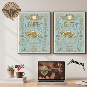 Laufey A Matter Of Time Tour At Red Rocks Amphitheatre In Morrison CO On October 8 2025 Home Decor Poster Canvas