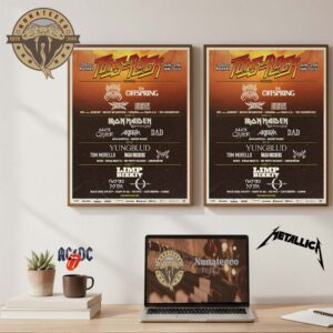 Tons Of Rock At Oslo Norway On June 24-27th 2026 Line Up Home Decor Poster Canvas Tons Of Rock At Oslo Norway On June 24-27th 2026 Line Up Home Decor Poster Canvas