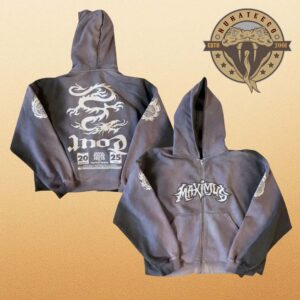 Travis Scott Merch Circus Maximus Tour Live In Asia Seoul South Korea On October 25 2025 Zip Hoodie Shirt