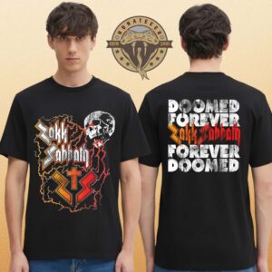 Zakk Sabbath Merch 2024 2025 Doomed Forever Two Sided Unisex T-Shirt