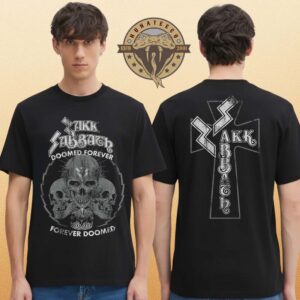 Zakk Sabbath Merch Doomed Forever Two Sided Unisex T-Shirt
